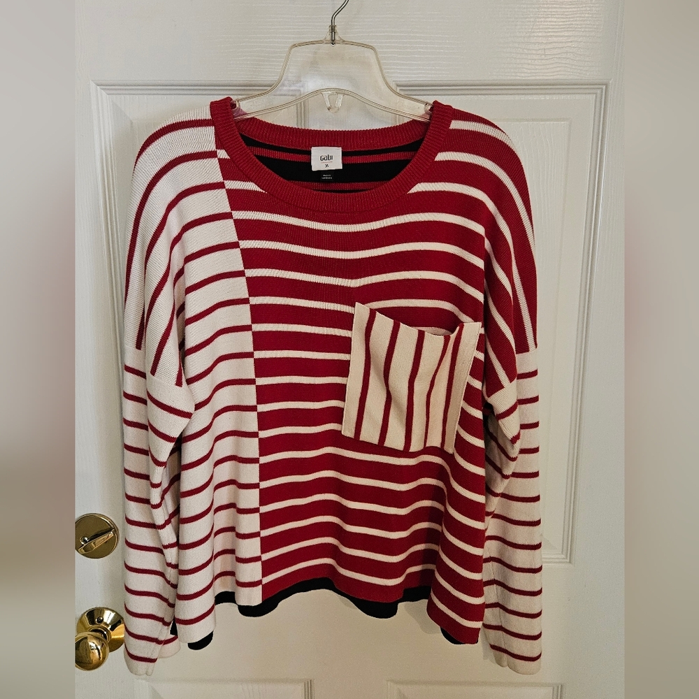 Cabi Pocket Pullover, Size Mediu.